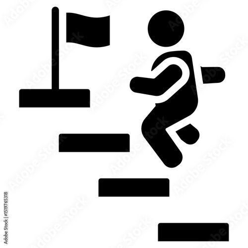 Success Glyph Icon