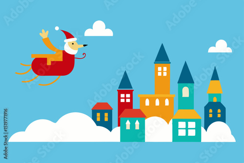 fairy tale castle vector