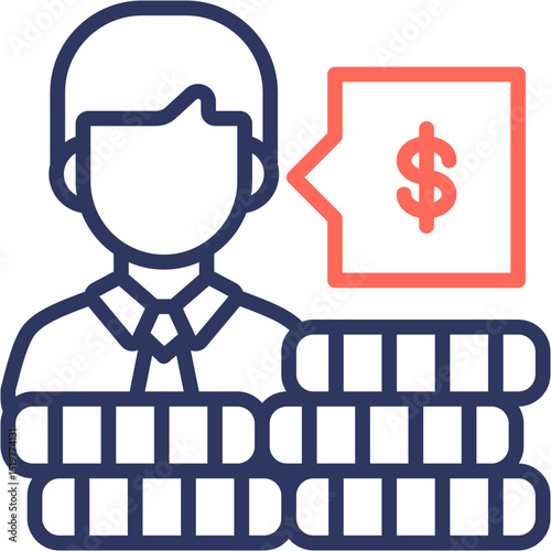 Financial Advisor  Icon