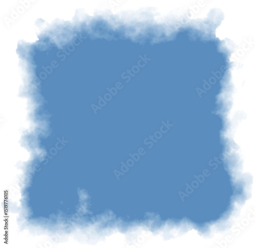 雲の間からのぞく青空の背景イラスト　Adobe Illustrator Artwork