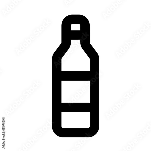 water bottle icon for illustration