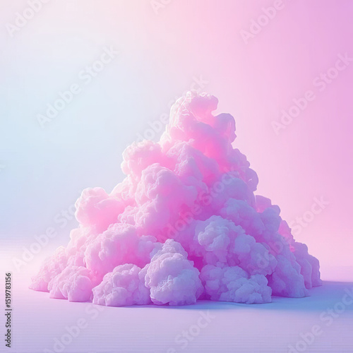 Fresh abstract background in blue and pink colors