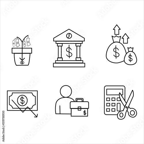 A creative visual concept representing global inflation, rising prices, and economic challenges. Ideal for financial articles, news, and economic analysis illustrations.