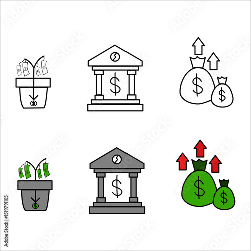 A creative visual concept representing global inflation, rising prices, and economic challenges. Ideal for financial articles, news, and economic analysis illustrations.
