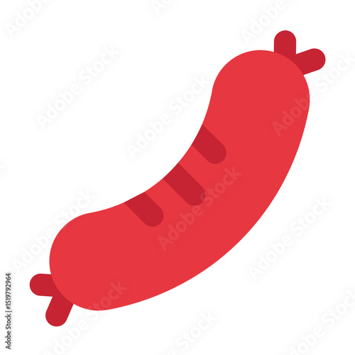 sausage icon for illustration