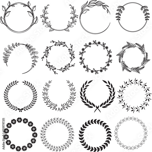 vector set of decorative elements