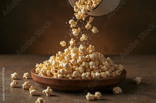 Delicious Buttery Popcorn A Mouthwatering Cascade of Crispy Goodness