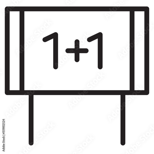 Maths Lecture Basic Line