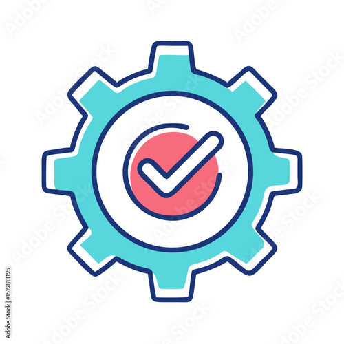 Check Mark Icon Illustration Vector - Validation, Approve, Checklist, Accept