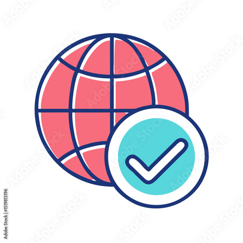 Check Mark Icon Illustration Vector - Validation, Approve, Checklist, Accept