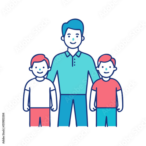 Family Icon Illustration Vector