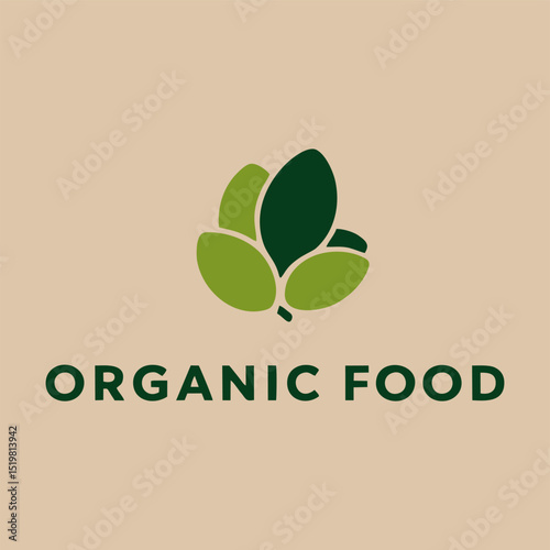 A cheerful logo design featuring a cartoon vegetable character with a smiling face, perfect for a kid-friendly organic food brand promoting nutritious eating habits.