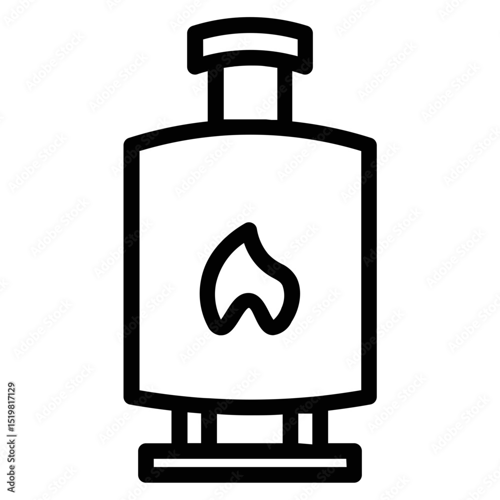 Fototapeta premium Gas Oil Tank Line