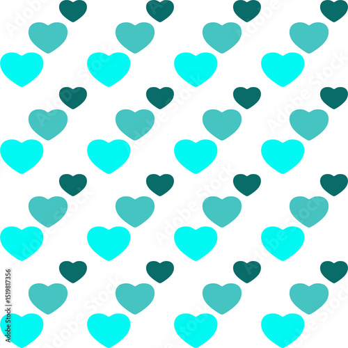 seamless pattern with hearts