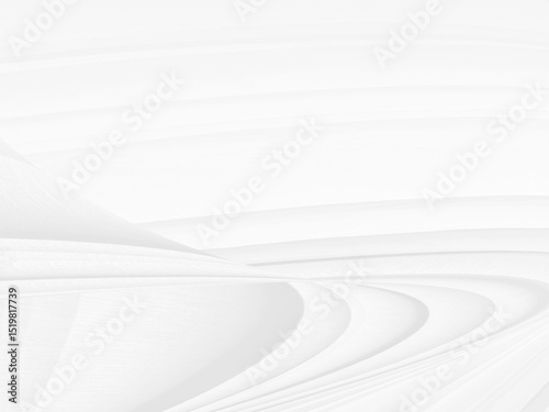 soft white fabric abstract curve multi lines shape decorative background. Beauty design gray textured