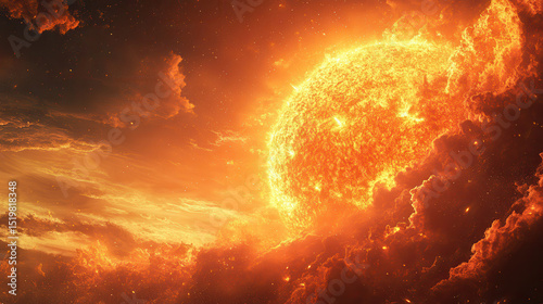 Solar Surface and Stellar Eruption – Realistic Sun Activity