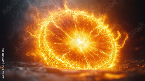 Solar Surface and Stellar Eruption – Realistic Sun Activity