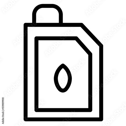 Petrol Can Oil Line