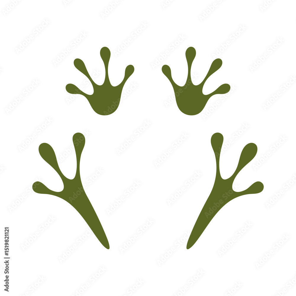 Frog logo icon design template Frog logo icon design template