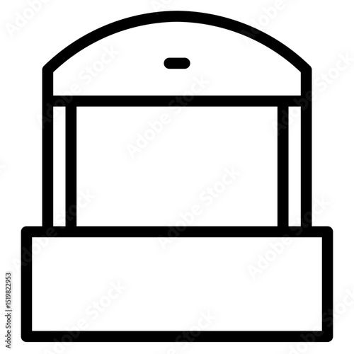 Carnival Ticket Booth  Line