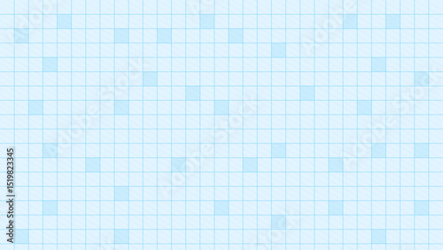 Light blue seamless graph paper background with grid and diagonal math notebook lines
