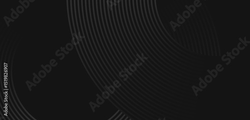 Elegant black texture with subtle curved lines creates a sophisticated background for modern design and minimalist presentations or a sleek and understated backdrop