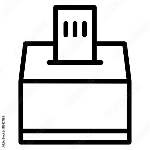 Ballot Box Vote Line