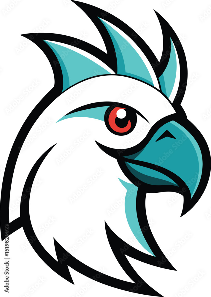 Obraz premium vector illustration of a cartoon horse