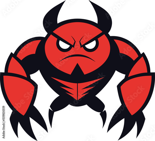 red devil with his arms crossed