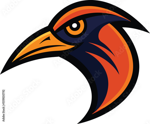eagle head vector