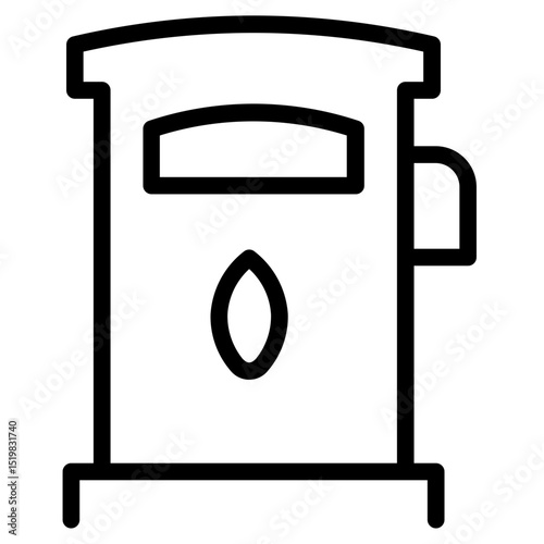 Gas Station Fuel Line