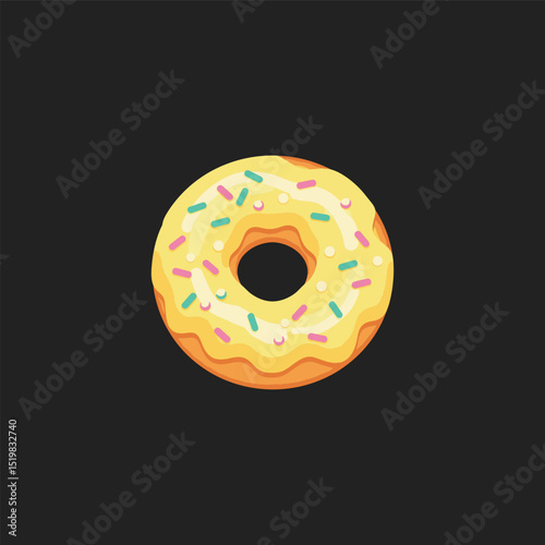 Download high-quality doughnuts vector illustrations featuring colorful, delicious donut designs with icing, sprinkles, and glaze. Perfect for bakery branding, 