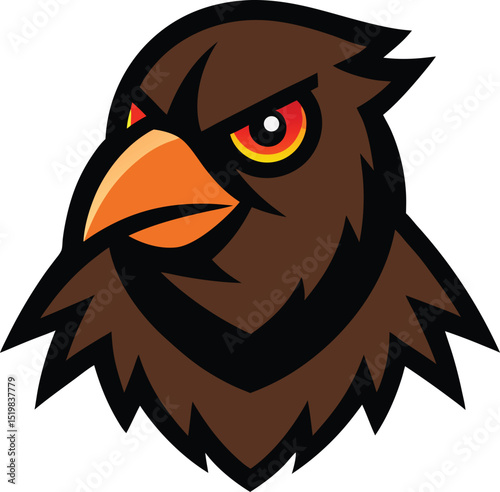 owl on a white background