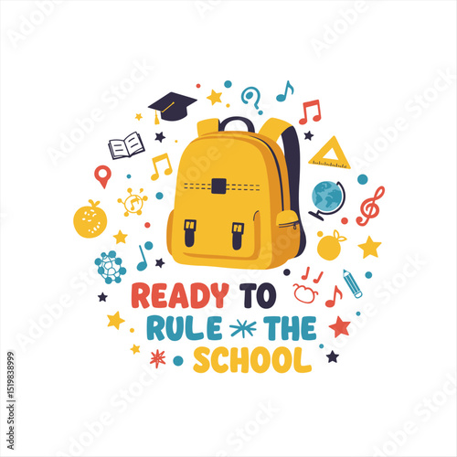 Back to school, Welcome Back to school t shirt and print design, Gift idea for kids scholl students