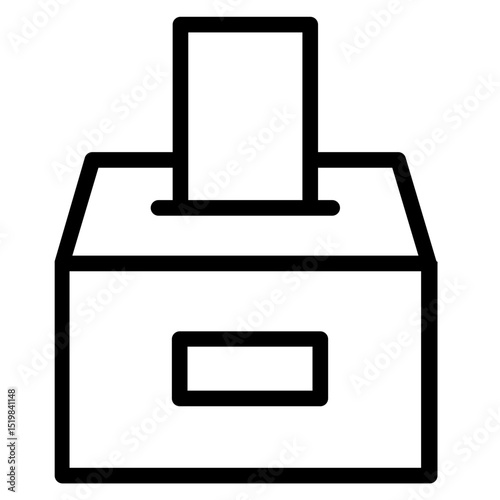Vote Box Ballot Line
