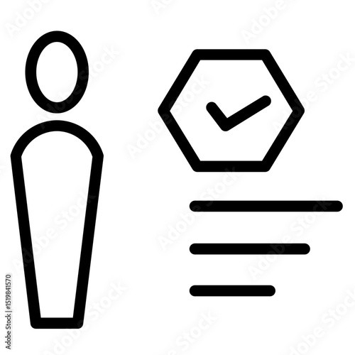 Ballot Election Human  Line