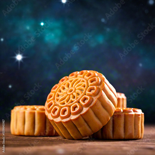 Wallpaper Mural Chinese food, Mid-Autumn Festival mooncakes Torontodigital.ca