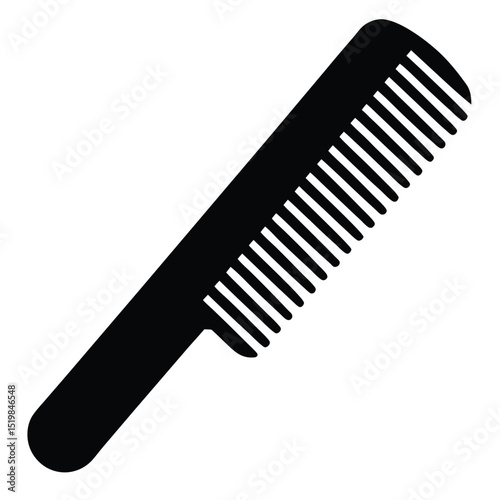 comb glyph icon , designed for web and app