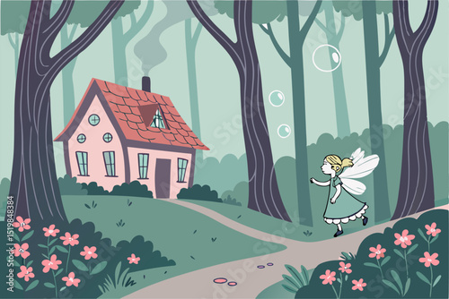 Magical Realms in Vector Form