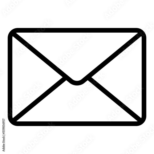 User interface email icon