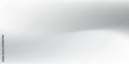 Abstract Silver foil background with metal mirror texture. Chrome gradient surface with light gloss background