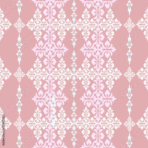 seamless damask pattern