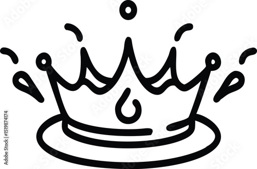 golden-liquid-forms-a-crown-like-splash-as-a-dropl.eps
