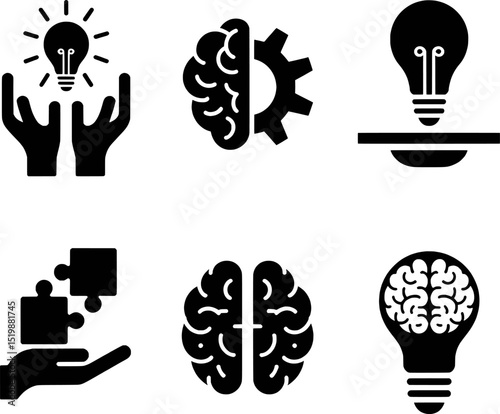 Creative ideas innovation solutions problem solving thinking