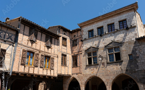 Fototapeta Naklejka Na Ścianę i Meble -  famous Lautrec village in France