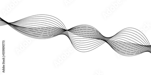 Abstract white background with a glowing abstract waves. Abstract wave element for design. Digital frequency track equalizer, Futuristic background design. Long exposure, Light painting photography.