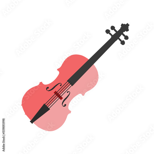 Violin – vector illustration