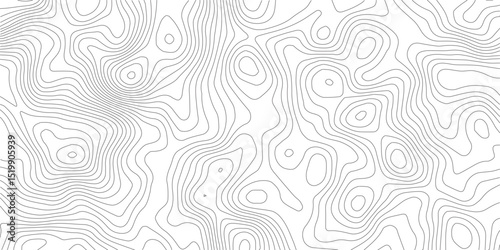 Topographic map patterns, topography line map. Vintage outdoors style. World map Template. Stock vector
