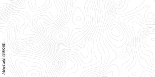 Topographic map patterns, topography line map. Vintage outdoors style. World map Template. Stock vector