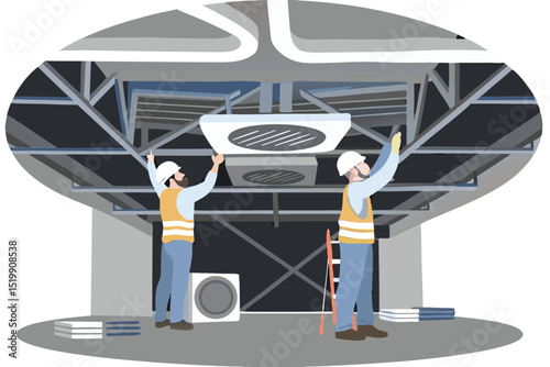 hvac-ductwork-installation-team-of-two-male-techni (1).eps